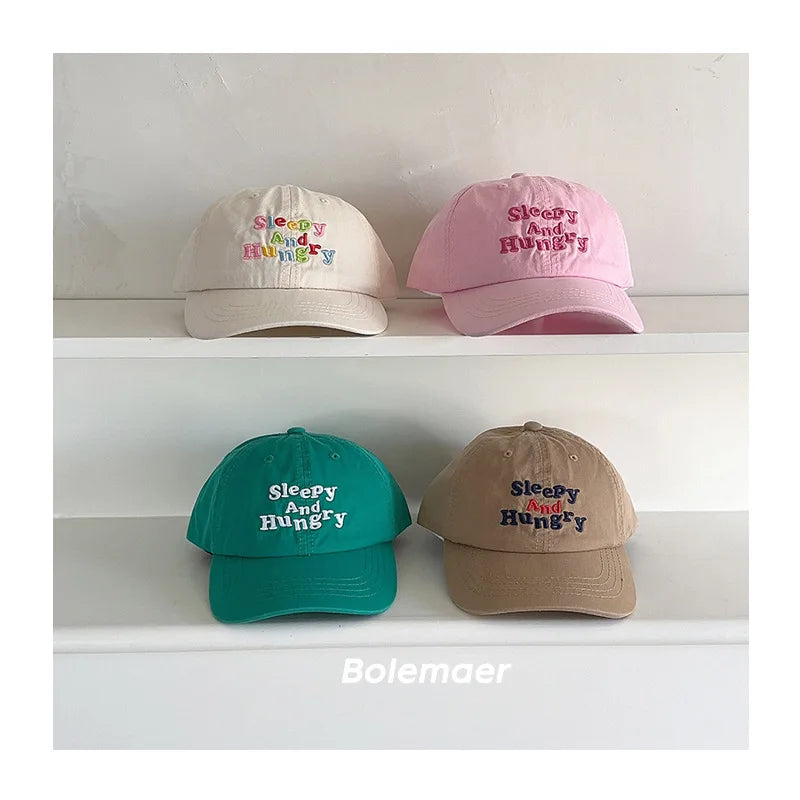 2025 Summer Cotton Duck Tongue Cap for Baby Travel