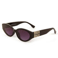 Luxury Oval Sunglasses for Women by MERCELYN - UV400 Protection