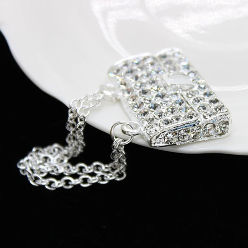 Dollhouse Miniature Metal Chain Handbag for Kids