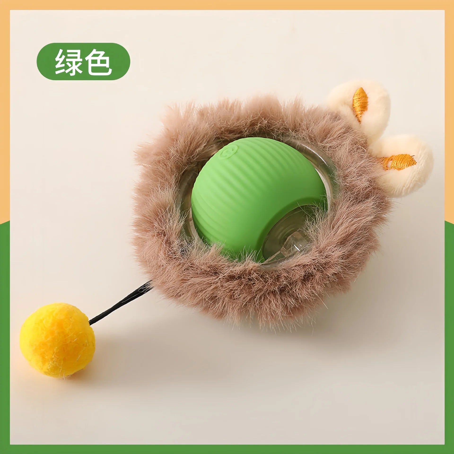 Smart Rolling Ball Cat Toy for Interactive Play and Boredom Relief