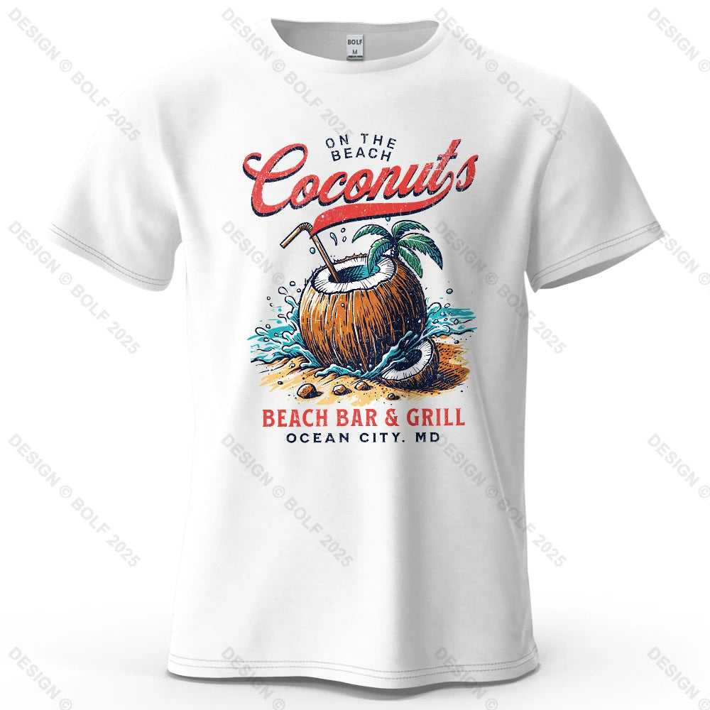 Men's Vintage Printed Graphic T-Shirt for Casual Summer Wear