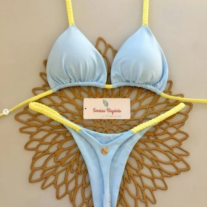 2026 Polyester Sexy Brazilian Bikini Set for Women