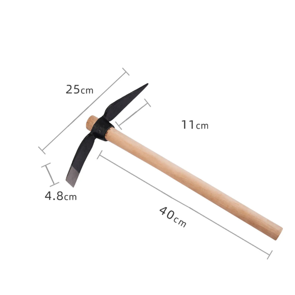 Multipurpose Garden Hoe Pick Mattock Tool for Digging and Weeding
