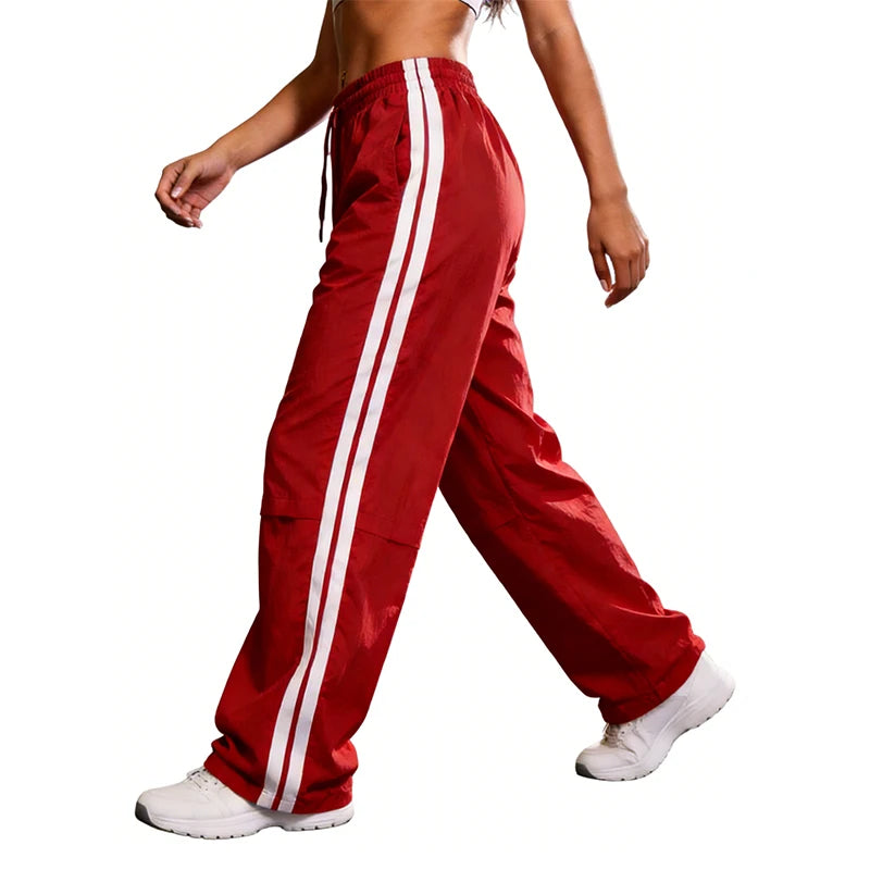Elegant High Waist Wide Leg Pants for Women in Polyethersulfone