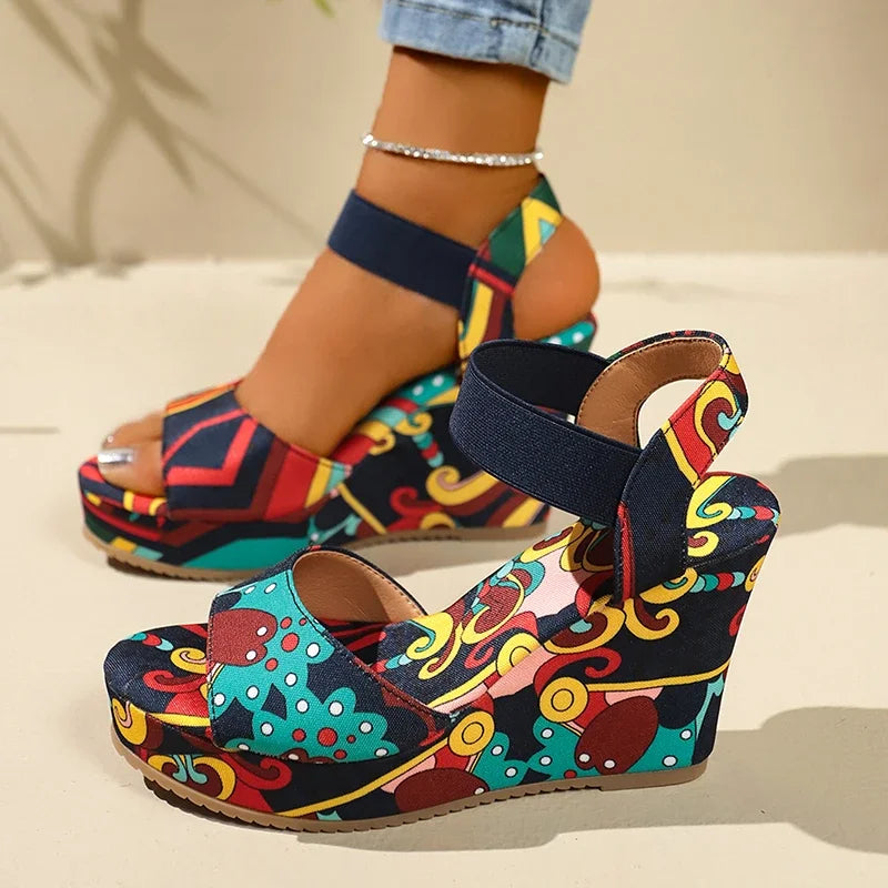 2025 Women Wedge Sandals Comfortable Casual Outdoor Footwear