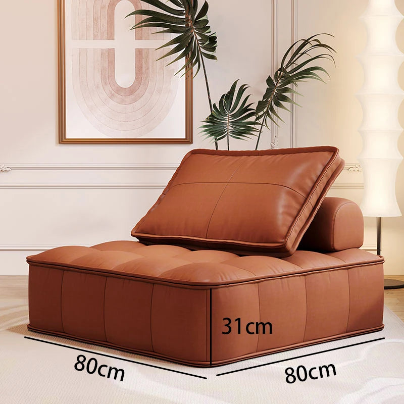 Modern L-Shaped Lazy Sofa for Living Room by oeny