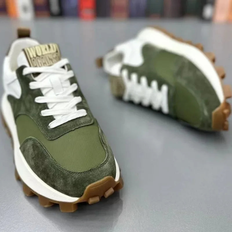 Men's Casual Sports Shoes 2025 - Breathable and Wear-Resistant