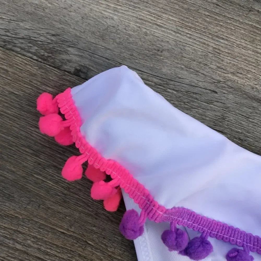 2024 Cute Girls Split Swimsuits for Summer Beach Fun