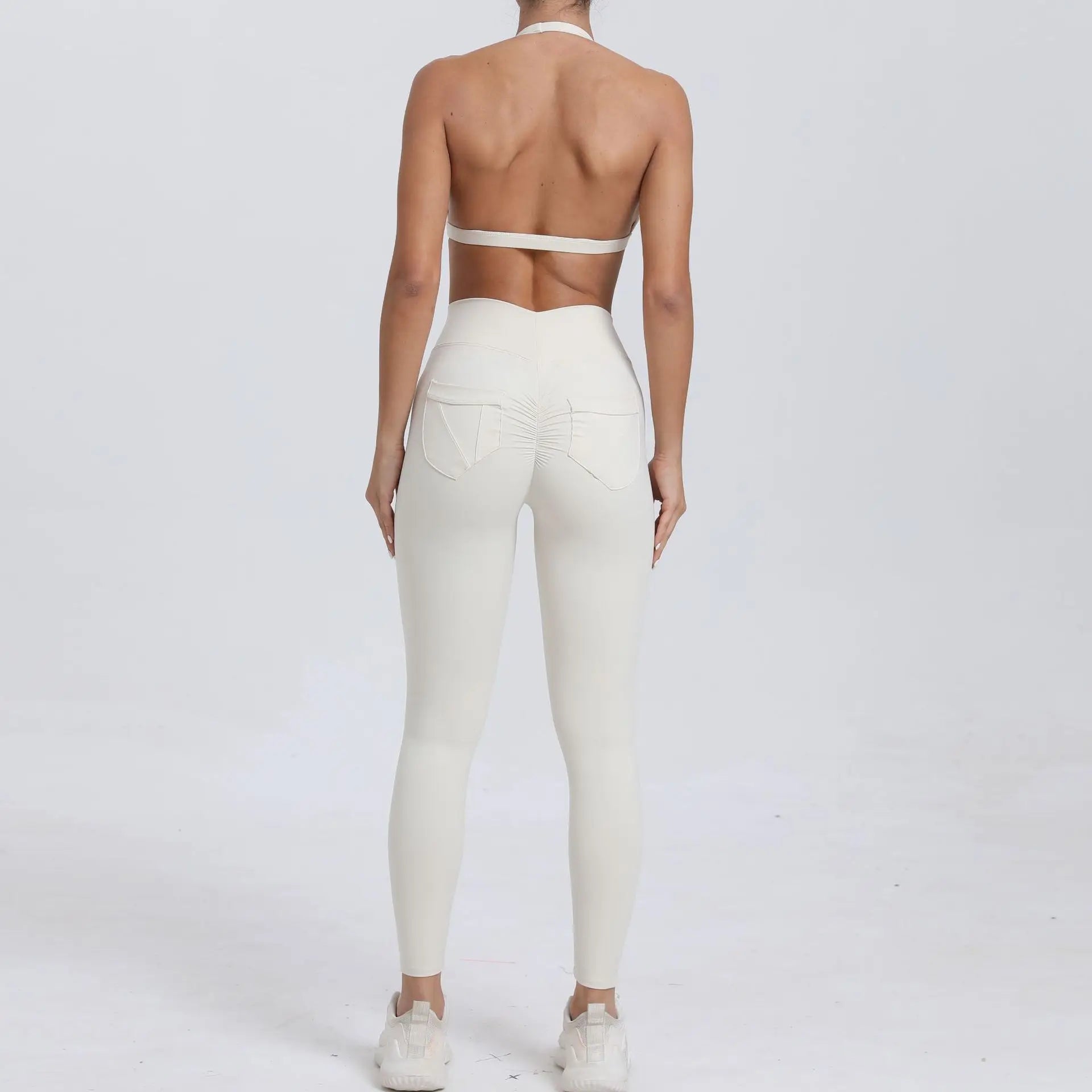 Quick Dry Seamless Sports Bra and Leggings for Women