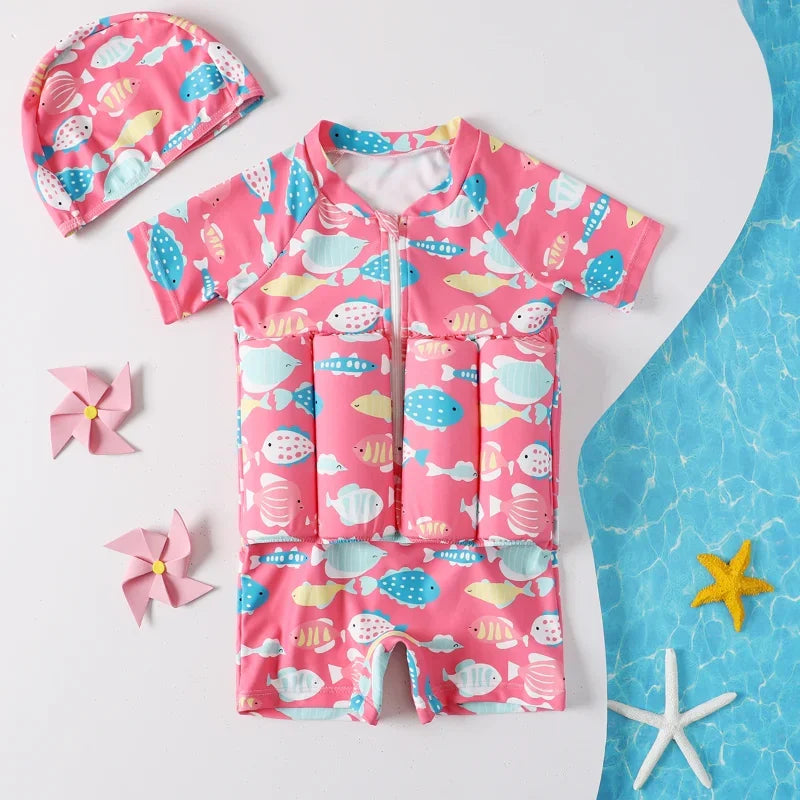 Detachable Floating Swimwear for Kids by Sonkpuel