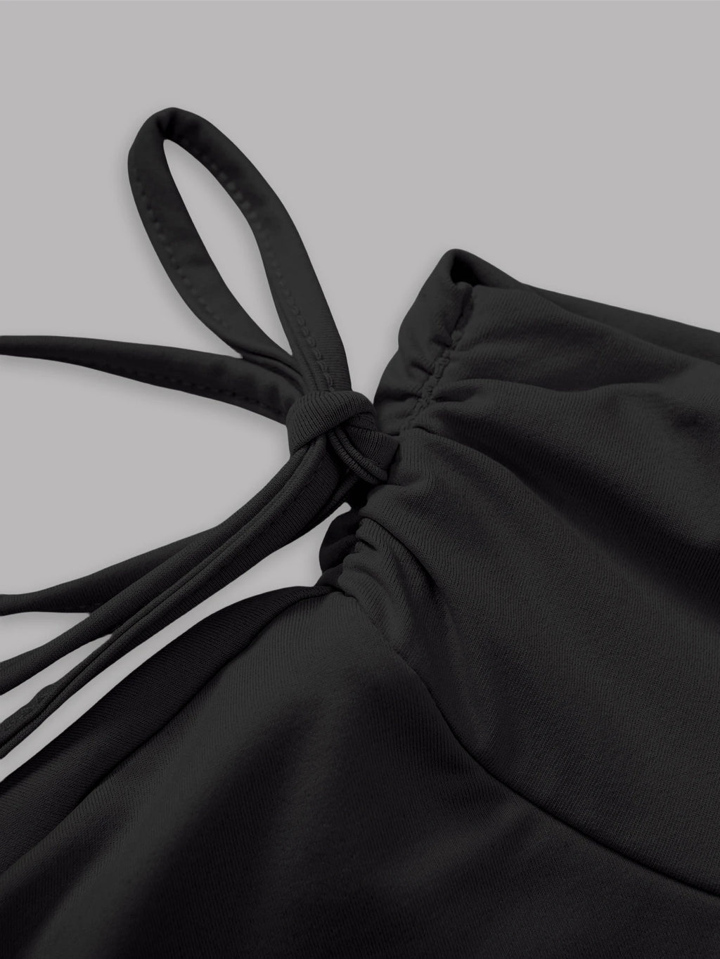 High Waist Slim Fit Elastic Waist Skirt for Women in Solid Color
