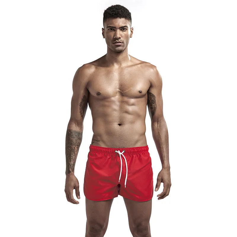 Men's Quick Dry Board Shorts with Pockets for Summer Beach