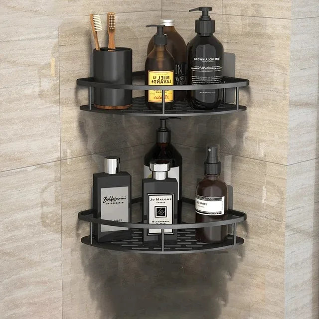 Wall Mount Corner Shelf Organizer for Bathroom Accessories