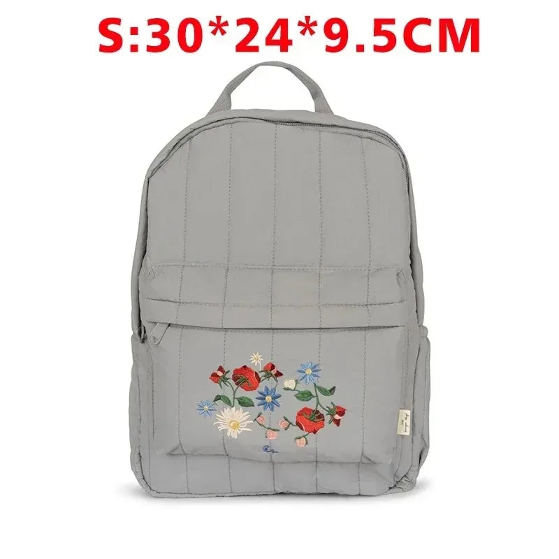 Cute Cartoon Cotton Kids Backpack for Ages 4-6