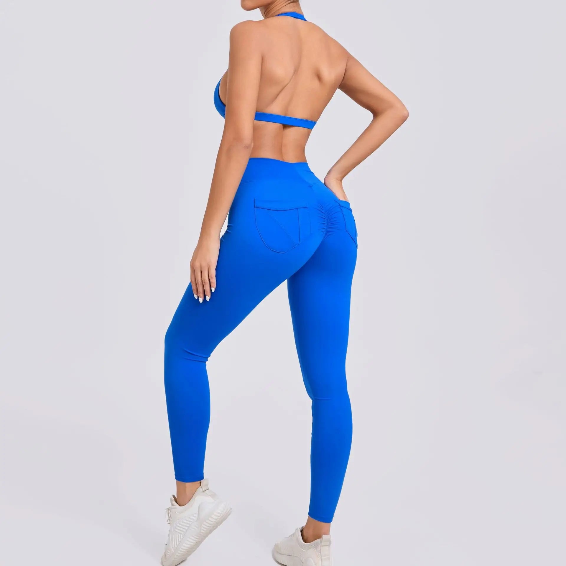 Quick Dry Seamless Sports Bra and Leggings for Women