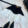 AYN LifeStyle High Waist Denim Skirt for Petite Women