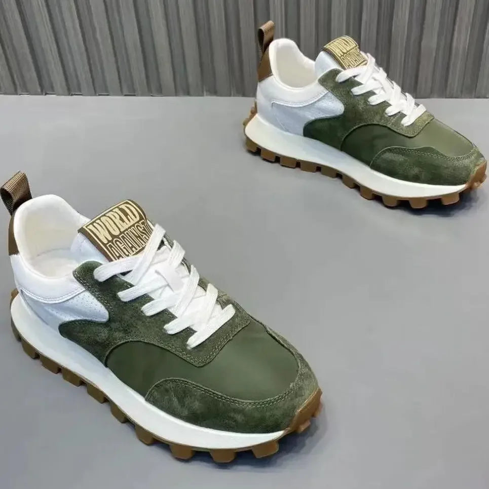 Men's Casual Sports Shoes 2025 - Breathable and Wear-Resistant