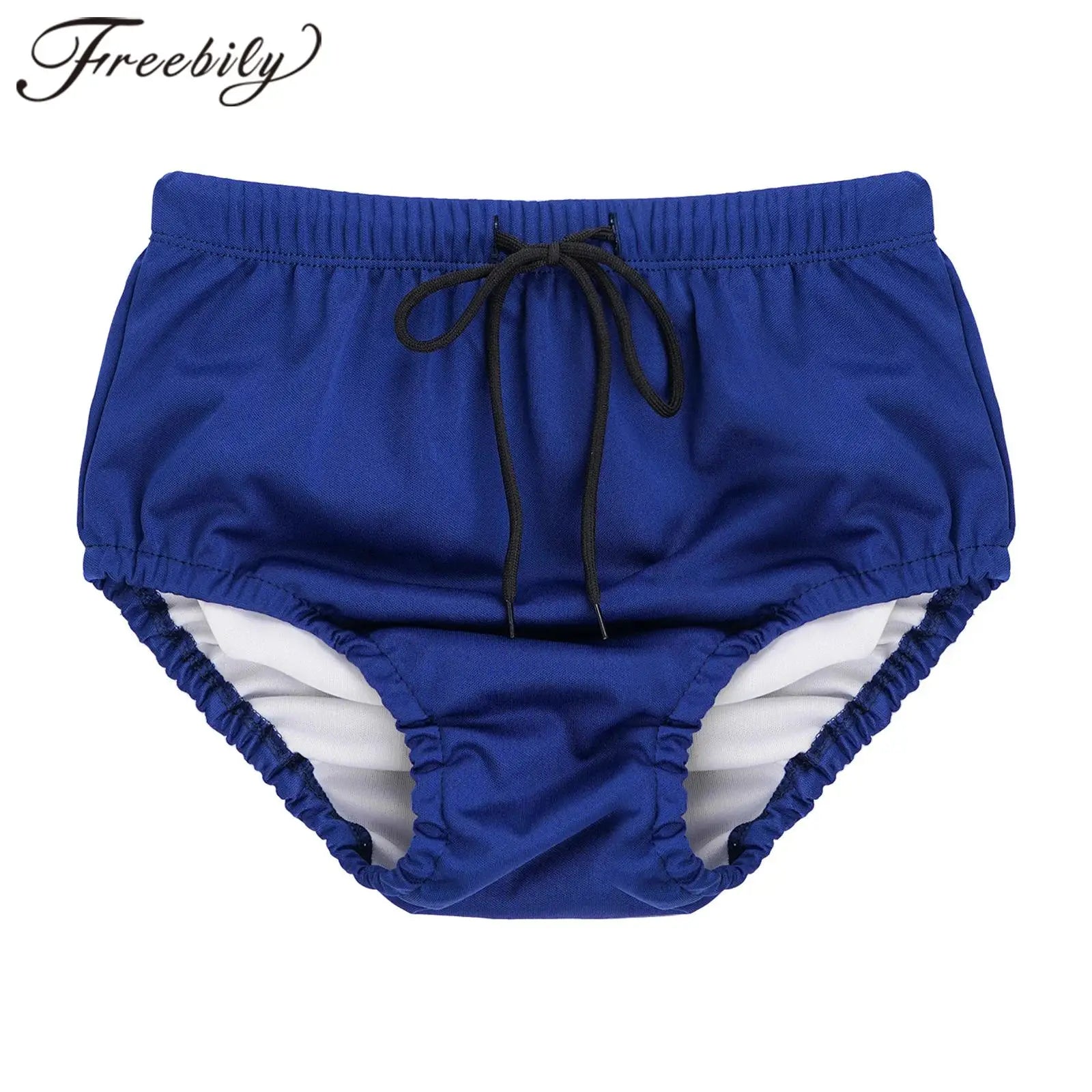 Kids Reusable Swim Cover Briefs with Elastic Waistband