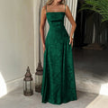 Solid Color Tube Top Dress for Women by RHJPEADL