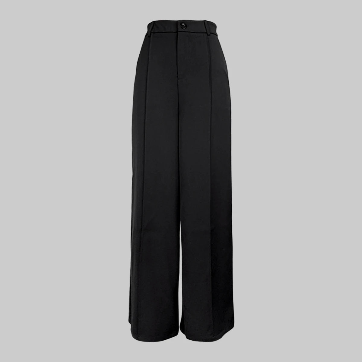 UOOZEE Women's High Waist Wide Leg Pants in Solid Color