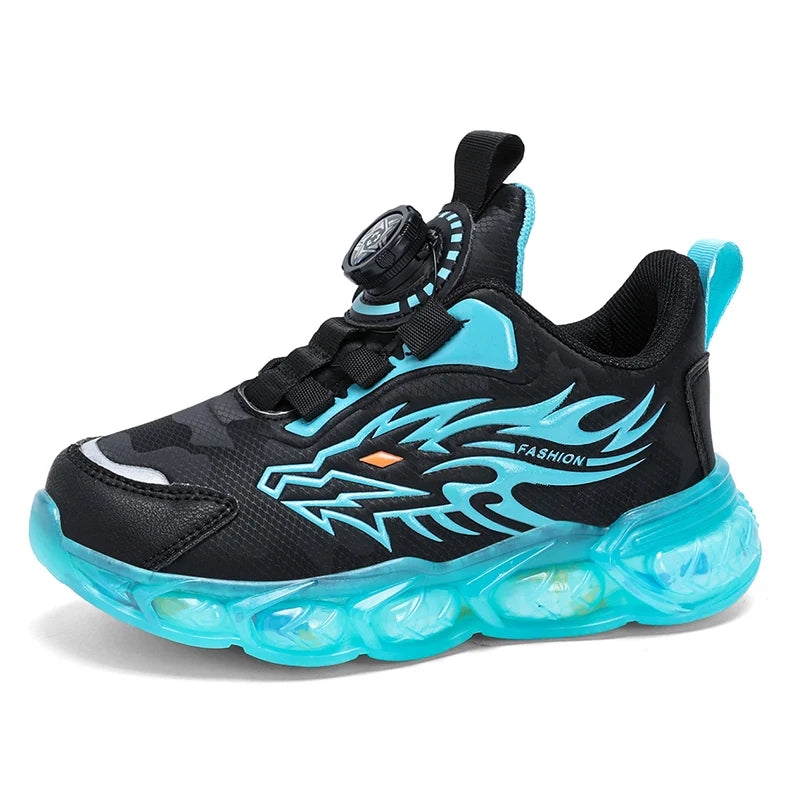 EALSQN Boys Casual Platform Sneakers for School and Sports