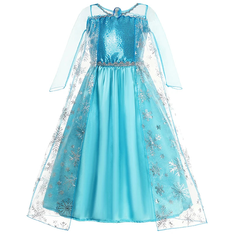 Girls Rapunzel Princess Costume for Kids Birthday Parties