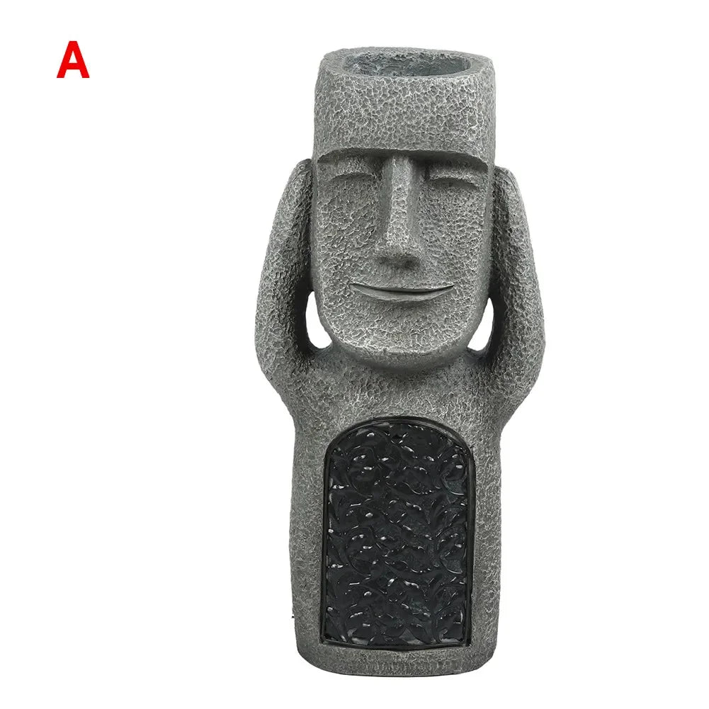 Easter Island Resin Statues for Garden Decoration