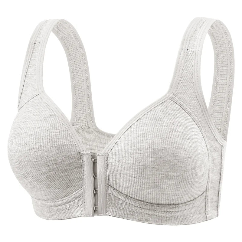 Comfortable Wire-Free Front Closure Bra for Women