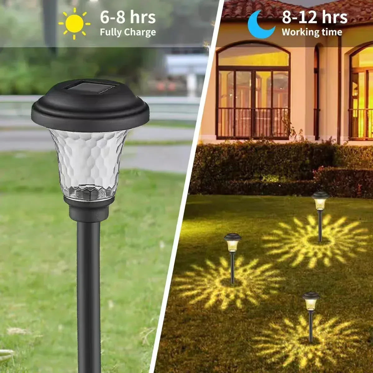 Heinast Contemporary Solar Pathway Lights for Outdoor Use