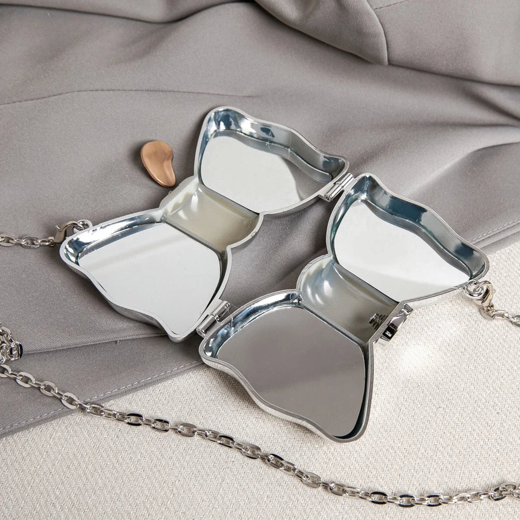 Luxury Acrylic Bow Clutch Bag for Women Evening Events