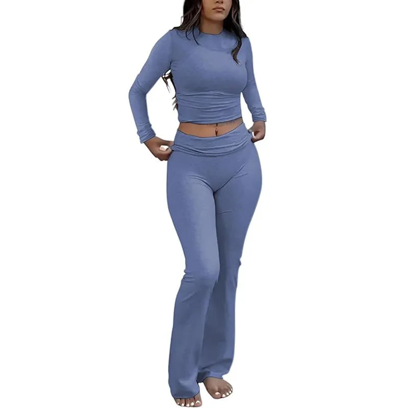 High Stretch Cotton Lounge Wear Set for Women