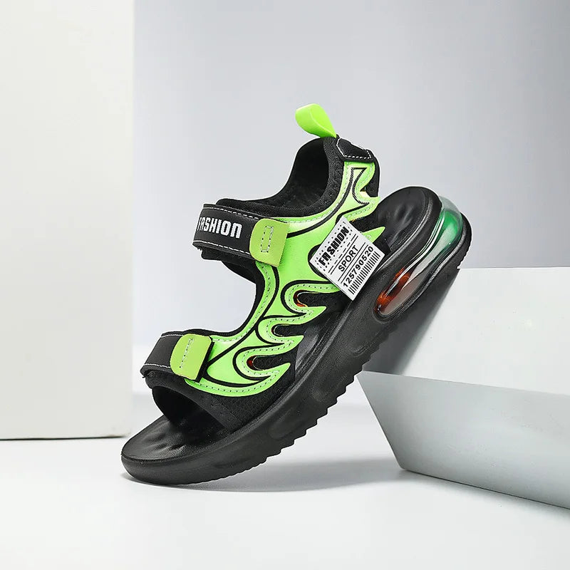 YUYIN Kids Gladiator Sandals for Boys and Girls 7-13 Years