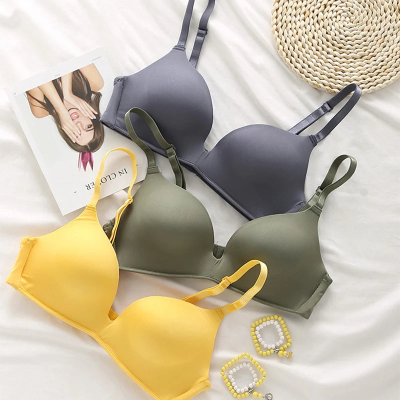 Breathable Women Seamless Push Up Bra by UXST