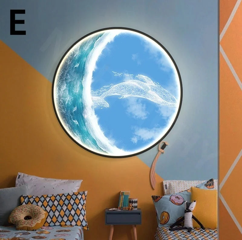 Modern Crystal Wall Lamp for Bedroom and Dining Room