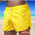 Men's Polyester Swim Shorts for Running and Surfing