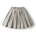 Clibeso Girls Striped Cotton Skirt for Summer Casual Wear