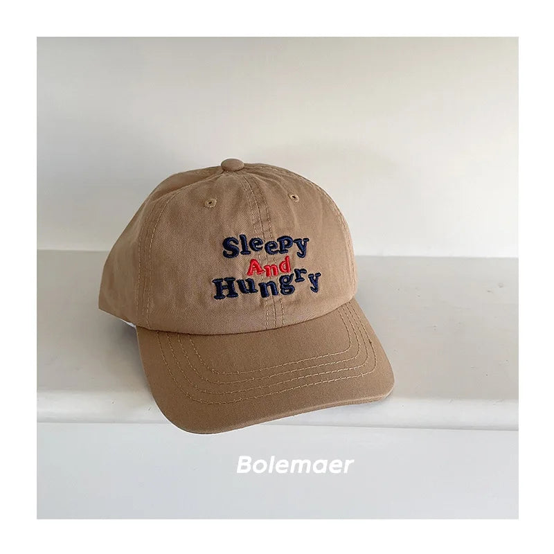 2025 Summer Cotton Duck Tongue Cap for Baby Travel