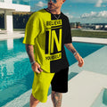 Men's Sportswear Trend Men Sets 3D Printed Tracksuits Clothing Casual Shorts+tshirts Set Sweat Suits Summer Tracksuit Men Sets