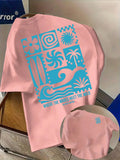 Men's Beach Style Printed T-Shirt in 100% Cotton