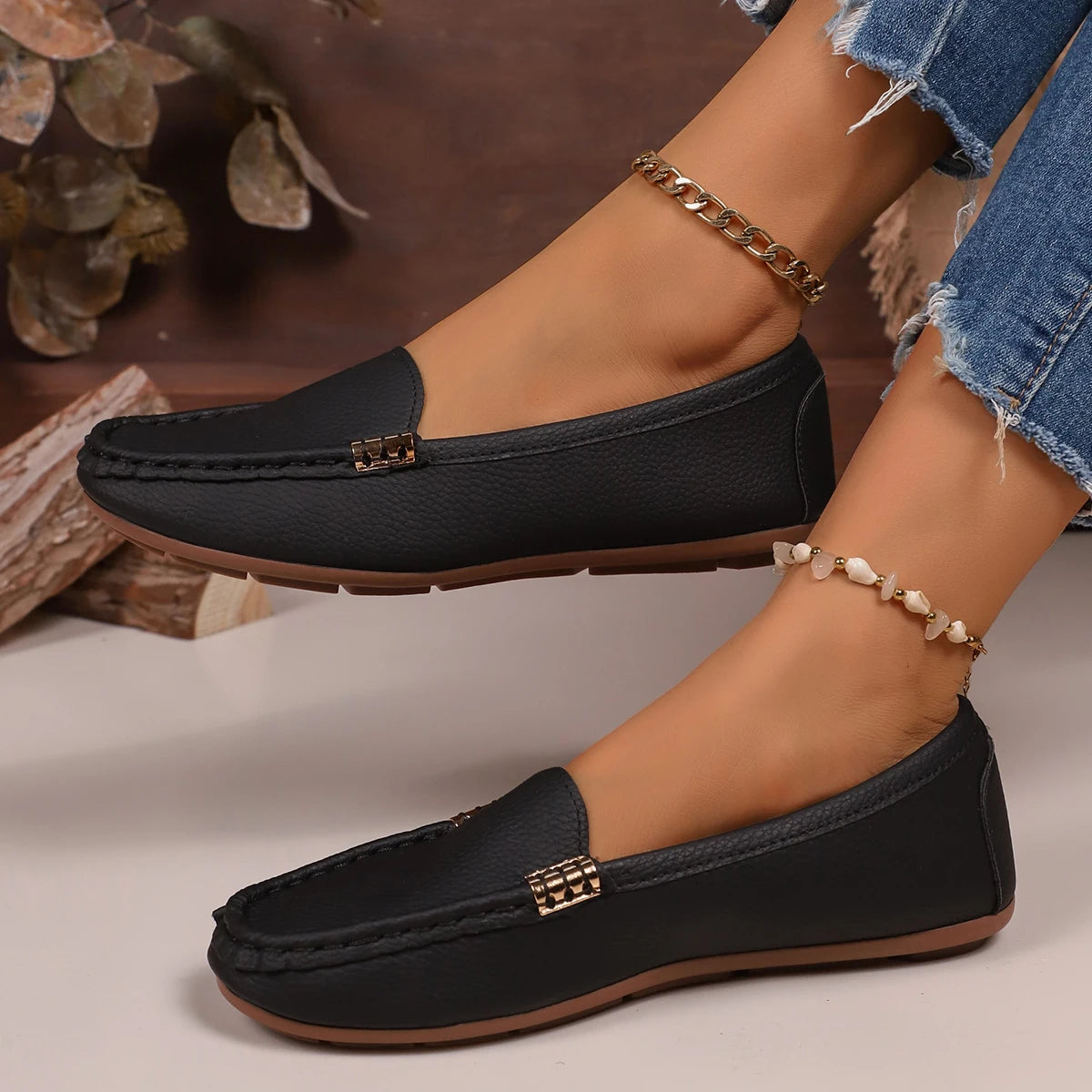Lightweight Slip-On Women Loafers for Casual Spring Wear