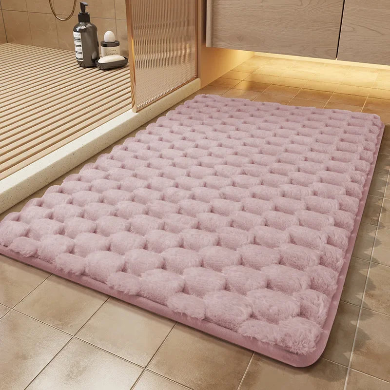 Super Soft Foam Bath Mat for Bathroom Modern Style