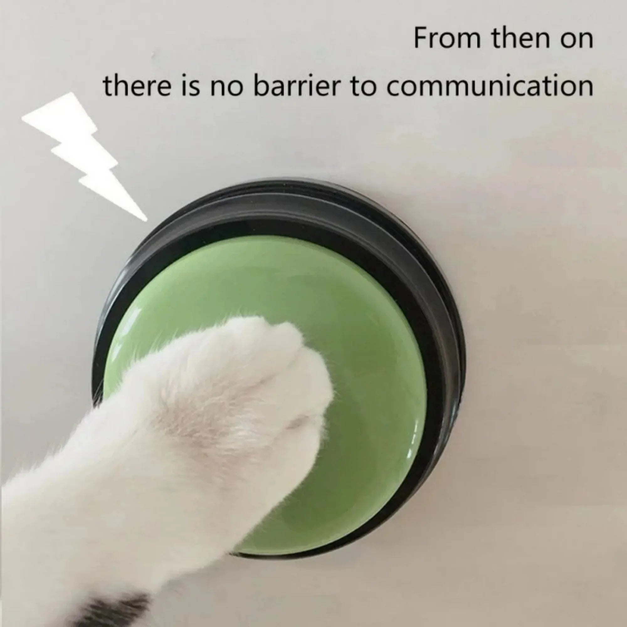 Dog Communication Buttons for Pet Training with 30 Second Playback