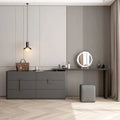 Modern Morocco Wooden Makeup Table with Mirror by YQXH