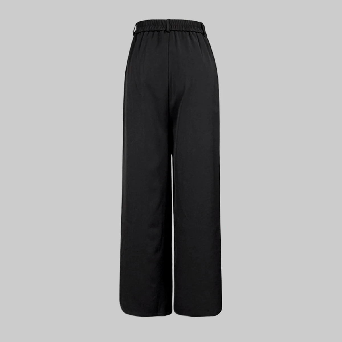 UOOZEE Women's High Waist Wide Leg Pants in Solid Color