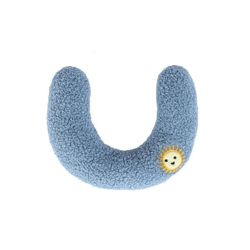 Soft U-shaped Cat Pillow Pet Toy for Cats and Puppies