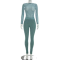 LEOSOXS Women's Casual 2 Piece Set with High Waist Pants