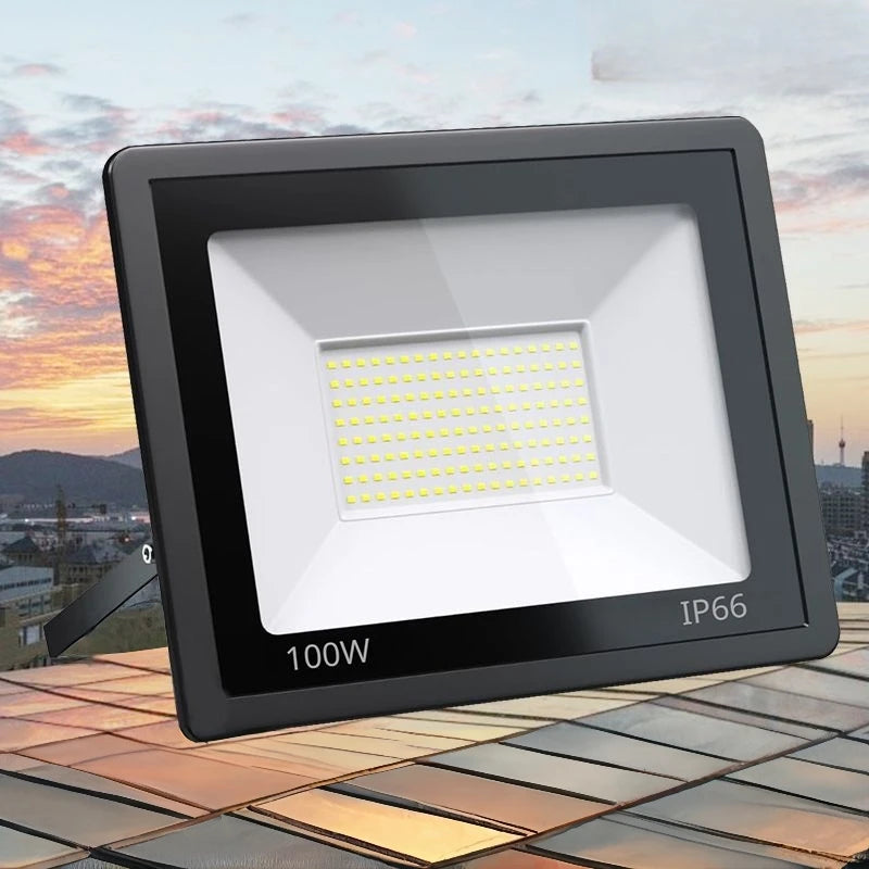 Aluminum LED Floodlights for Outdoor Garden and Garage Use