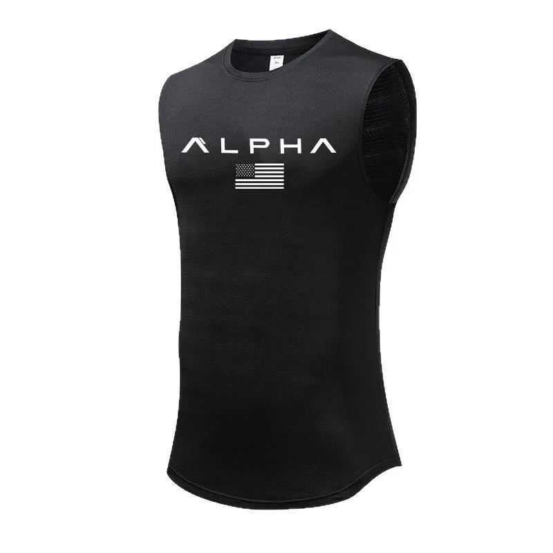 ALPHA Beach Vestmen Summer Vest Breathable Quick-drying Swimming Vest 2025 Hot Selling Men's Casual Fashion Surf Vest