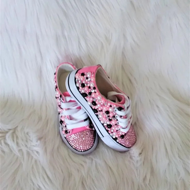 Rainbow Canvas Sneakers for Girls Birthday Party