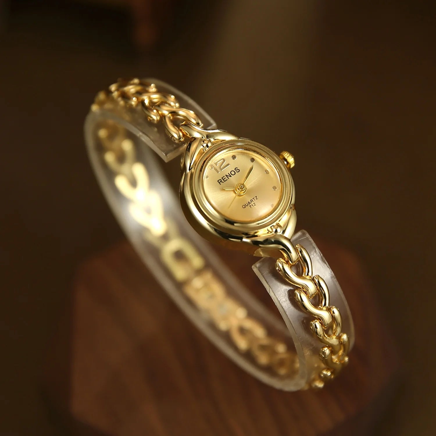 Elegant Gold Bracelet Watch for Women by KCALOE